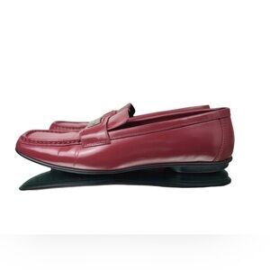 Coach Lora Leather Loafers, size 8
